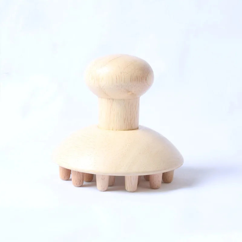 Wooden Massage Roller Handheld Body Massage Tool