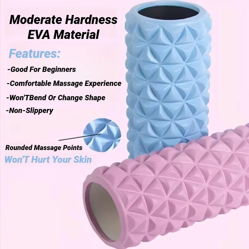 3D EVA Foam Massage Roller for Deep Muscle Recovery
