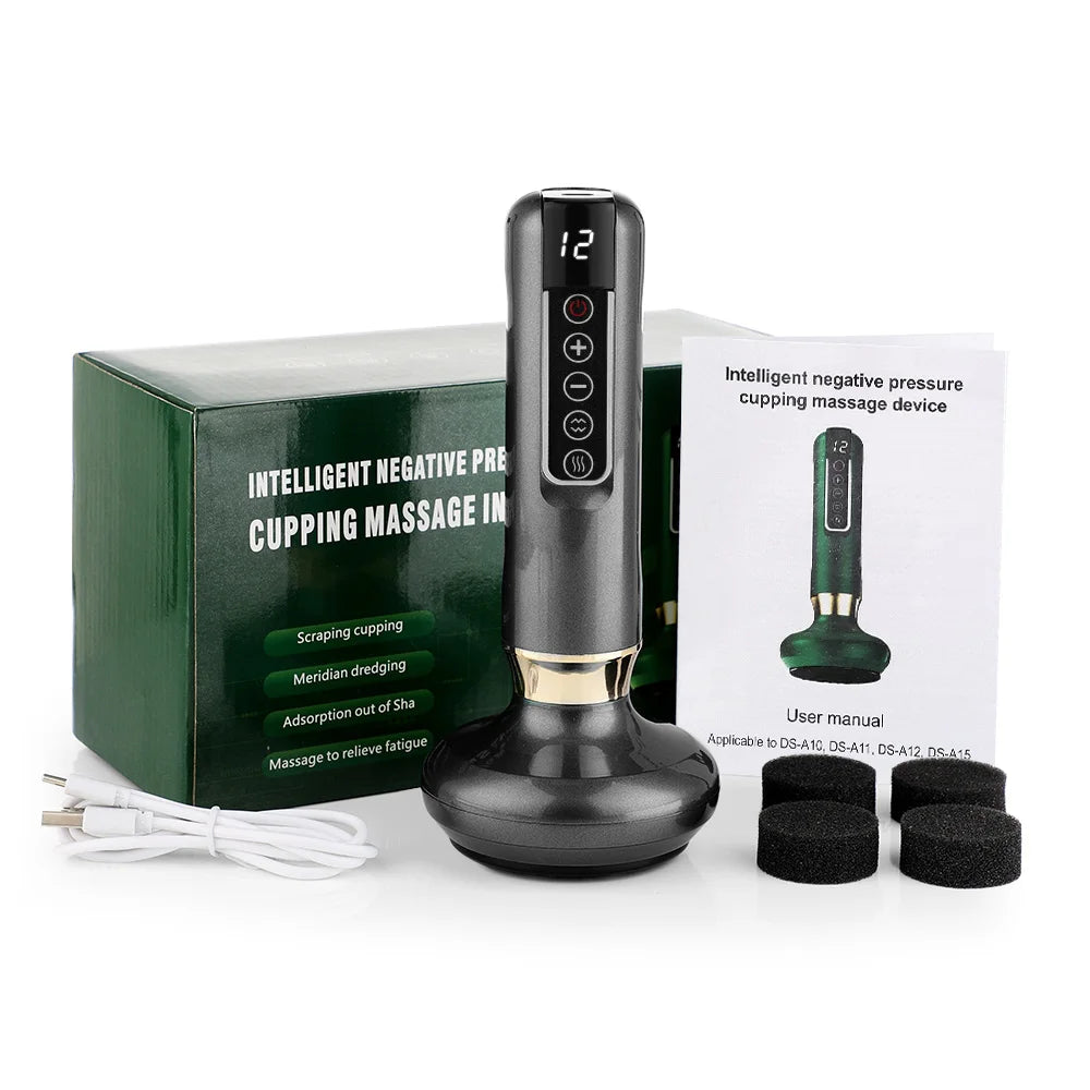 Smart Vacuum Cupping Massager | Heated Recovery Device