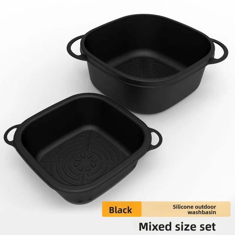 Collapsible Silicone Face Ice Bowl Beauty Tool Travel Size