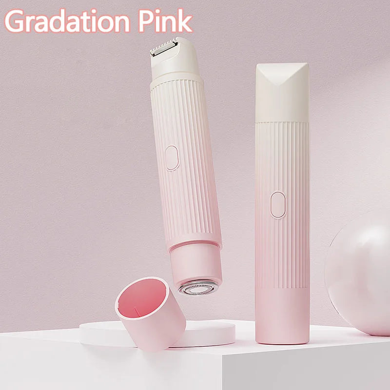 2-in-1 Waterproof Women’s Electric Shaver & Bikini Trimmer