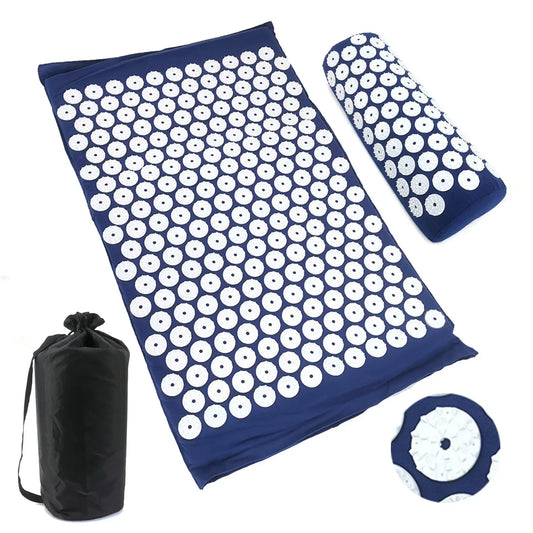 Acupressure Mat & Pillow Set for Relaxation & Recovery
