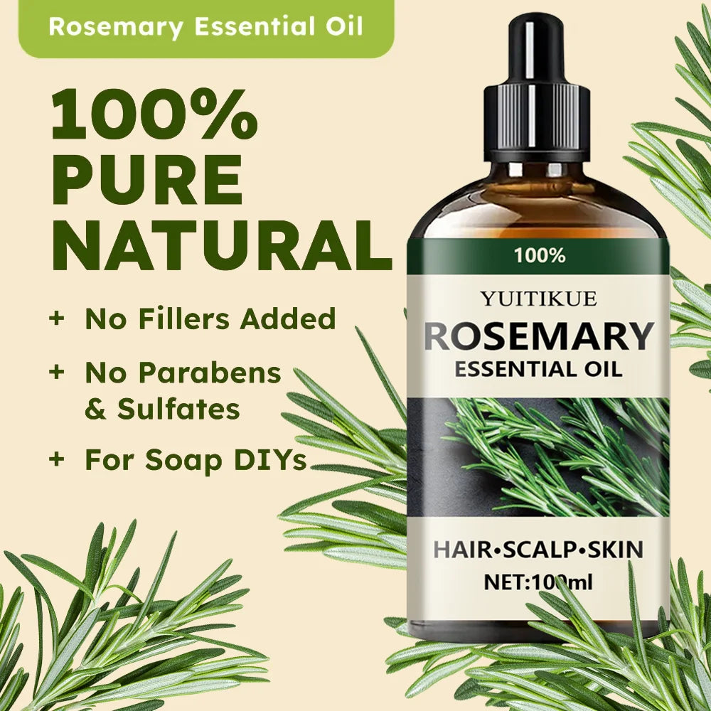 Pure Rosemary Essential Oil