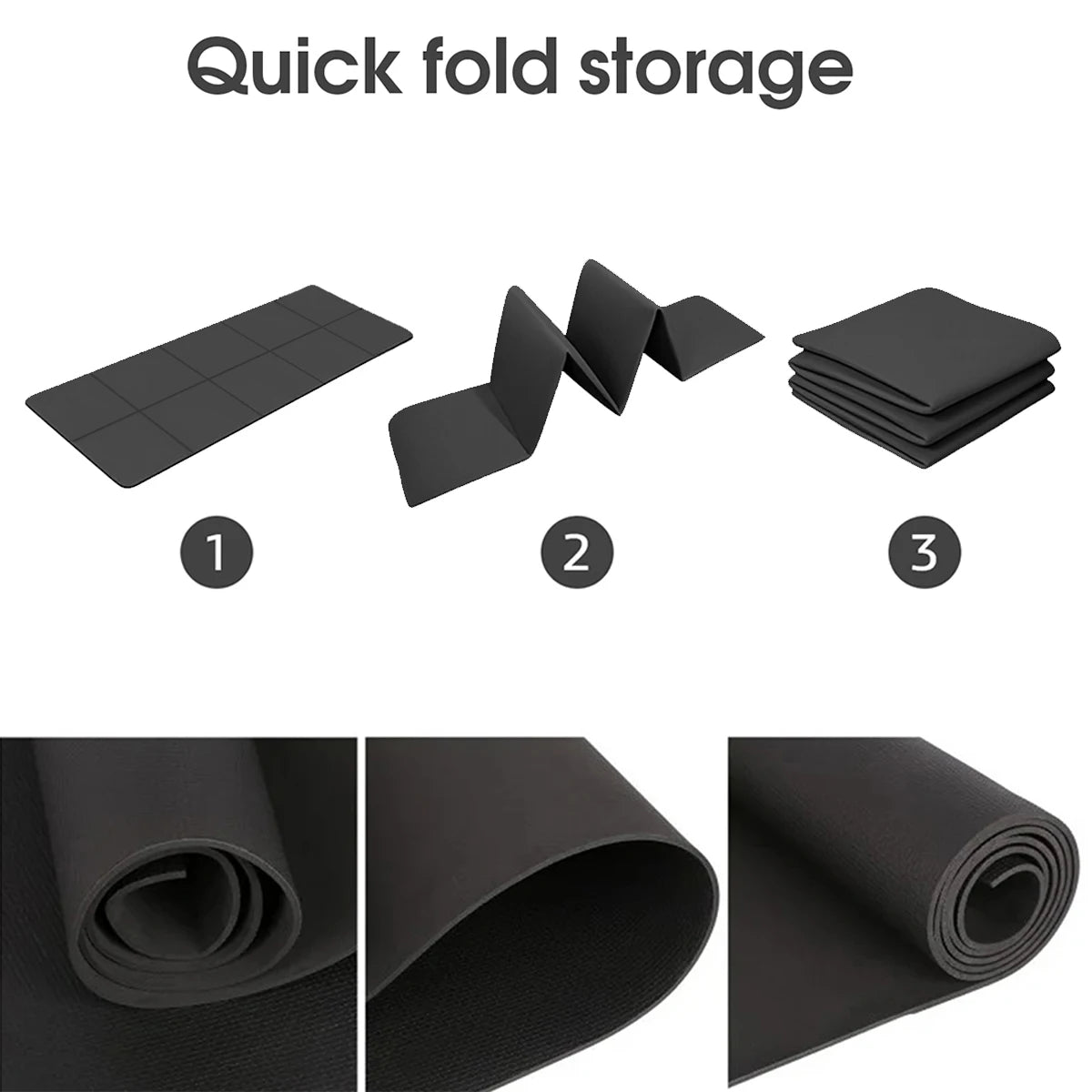 EVA Yoga Mat 4mm Fitness Pilates Exercise Gym Mat