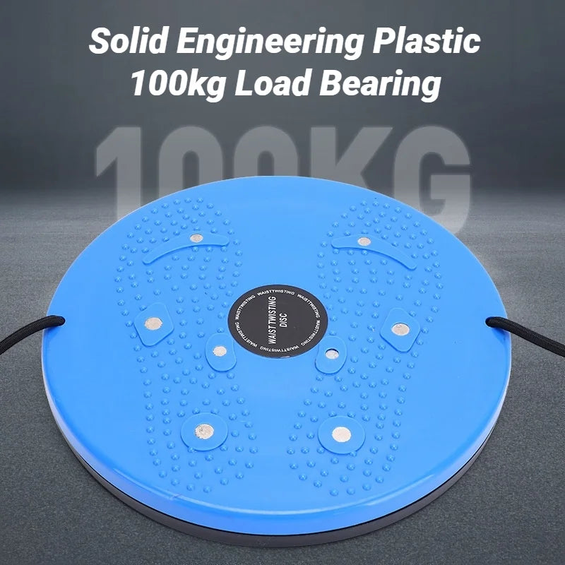 Waist Twisting Balance Disc with Resistance Rope