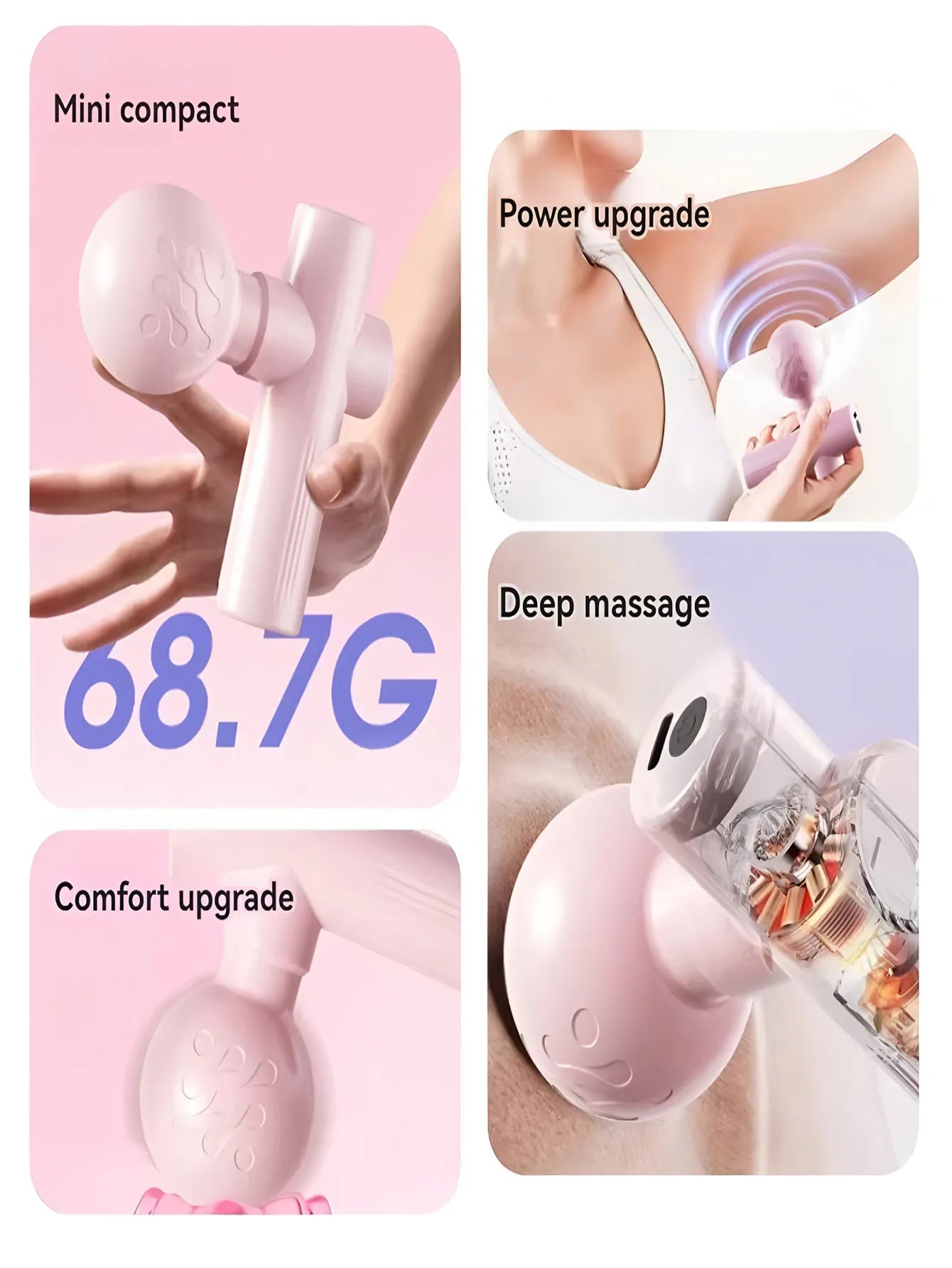 Mini Massage Gun Portable Vibration Device