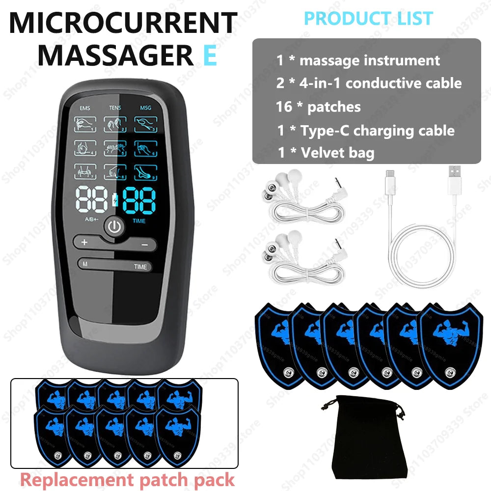 EMS Electric Pulse Massager Digital Device