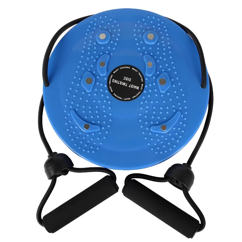 Waist Twisting Balance Disc with Resistance Rope