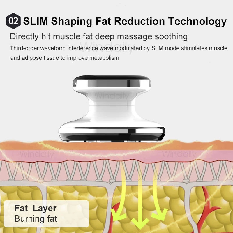 EMS & RF Body Care Device with LED Light