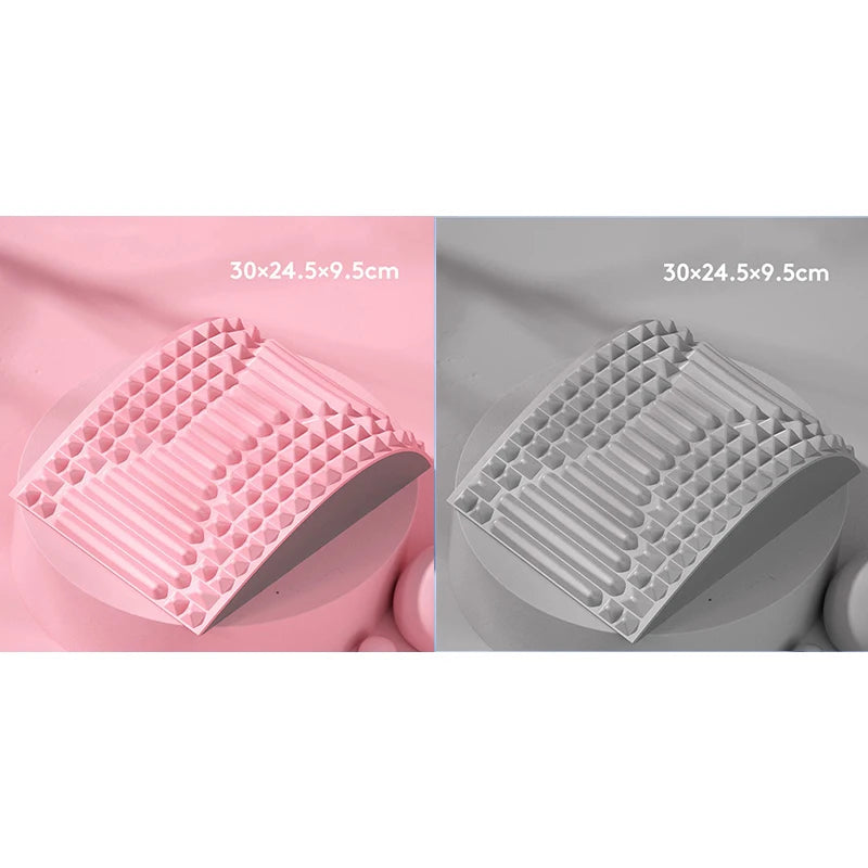 Adjustable Back Stretcher & Neck Support Pillow