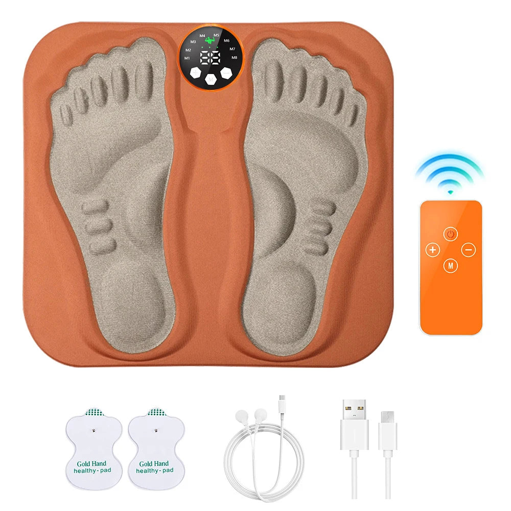 Smart EMS Foot Massage Pad Wireless Remote Control