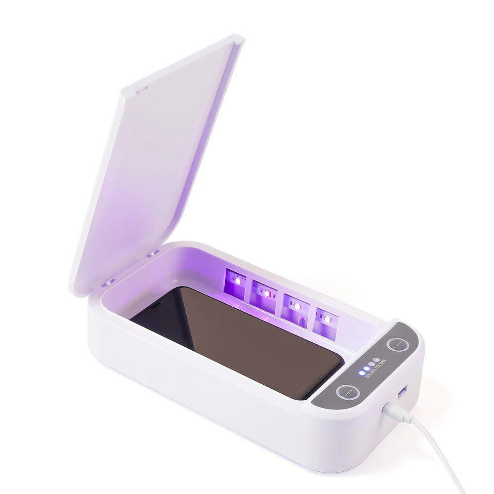 UV Steriliser Box with Wireless Charger & Aromatherapy