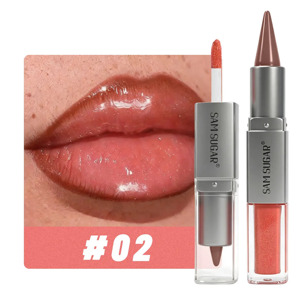 2-in-1 Lip Liner & Lip Gloss Duo