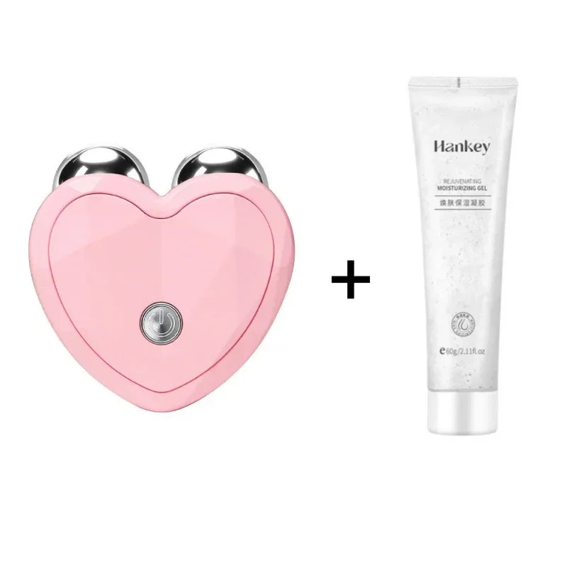 Portable Microcurrent Facial Beauty Roller Device