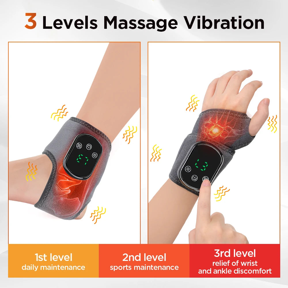Electric Heated Wrist & Ankle Massager Rechargeable
