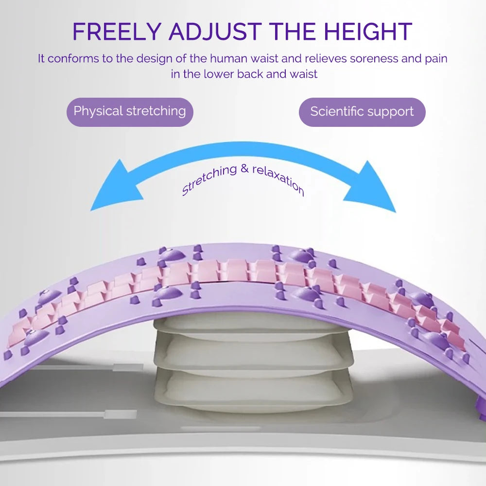 Adjustable Airbag Back & Neck Support Cushion