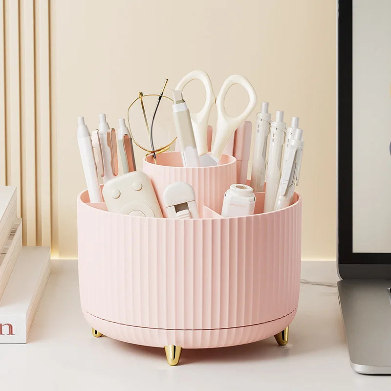 360° Rotating Makeup Organiser Large Capacity Box