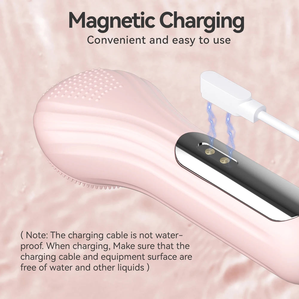 Sonic Waterproof Facial Cleansing Brush Rechargeable