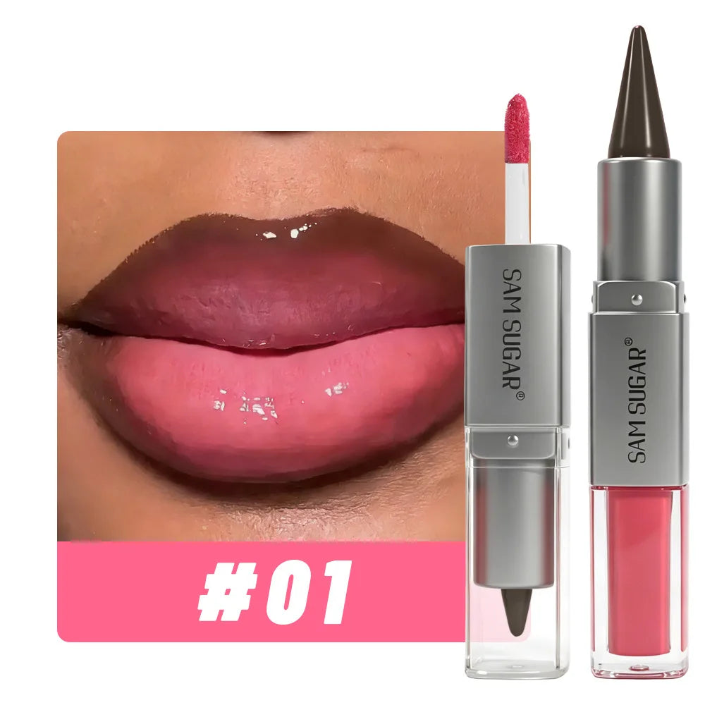 2-in-1 Lip Liner & Lip Gloss Duo