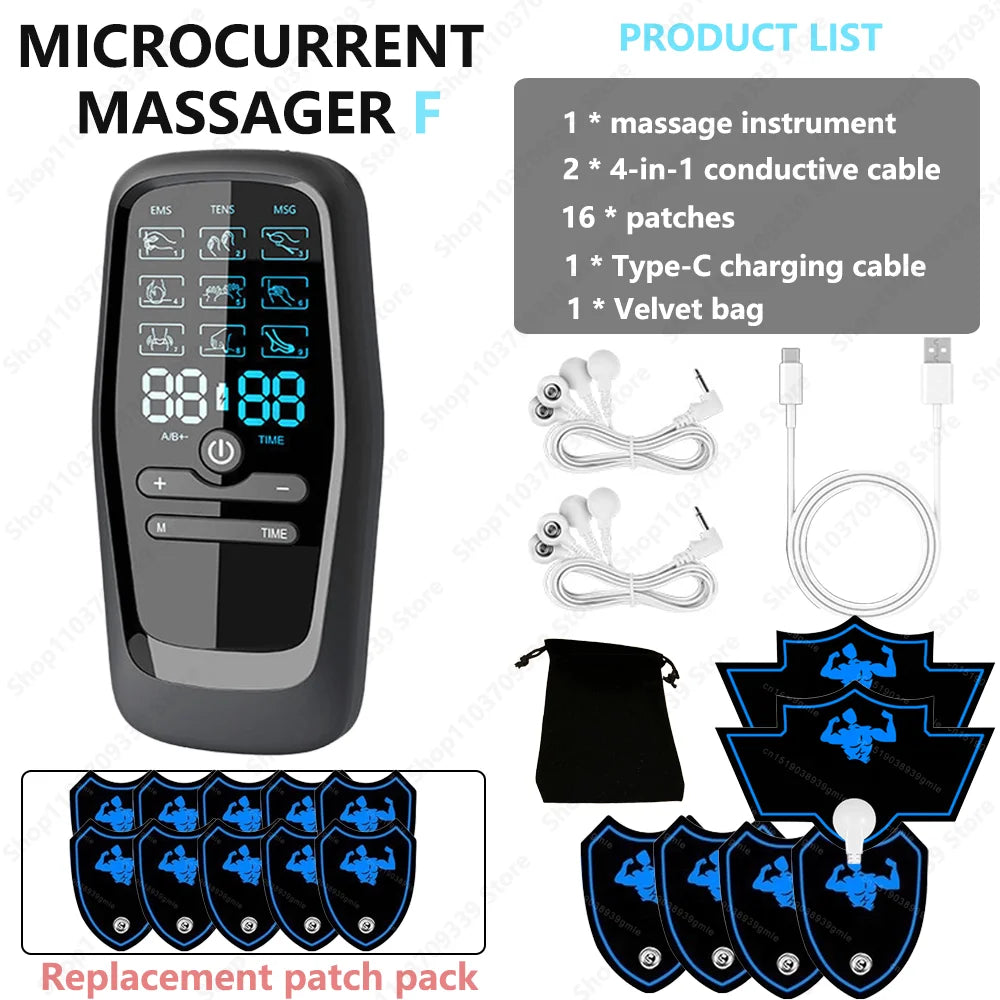 EMS Electric Pulse Massager Digital Device