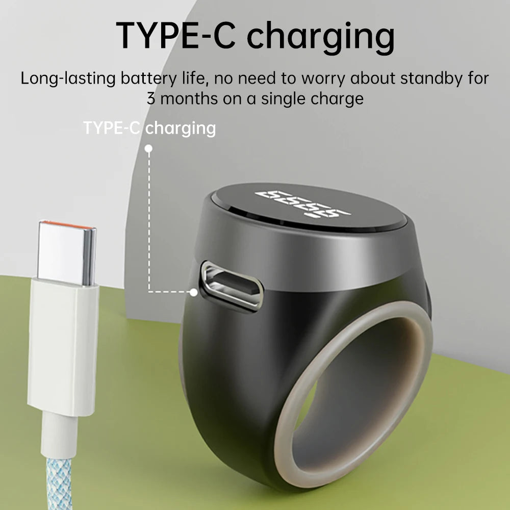 S9 Digital Ring Counter – Smart Touch Prayer & Tally Counter