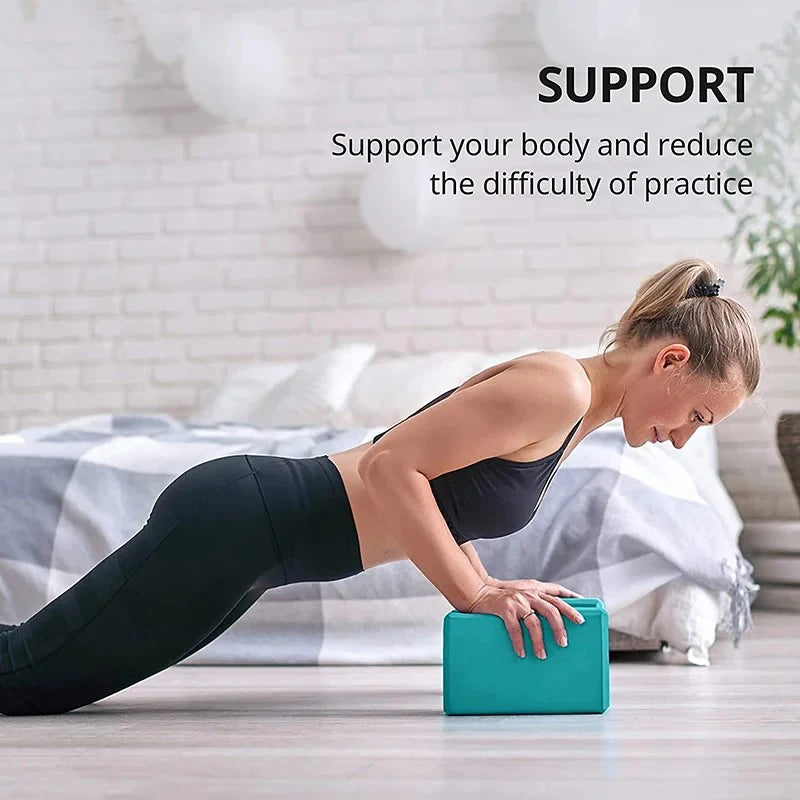 High Density Yoga Foam Block Non-Slip Fitness Brick