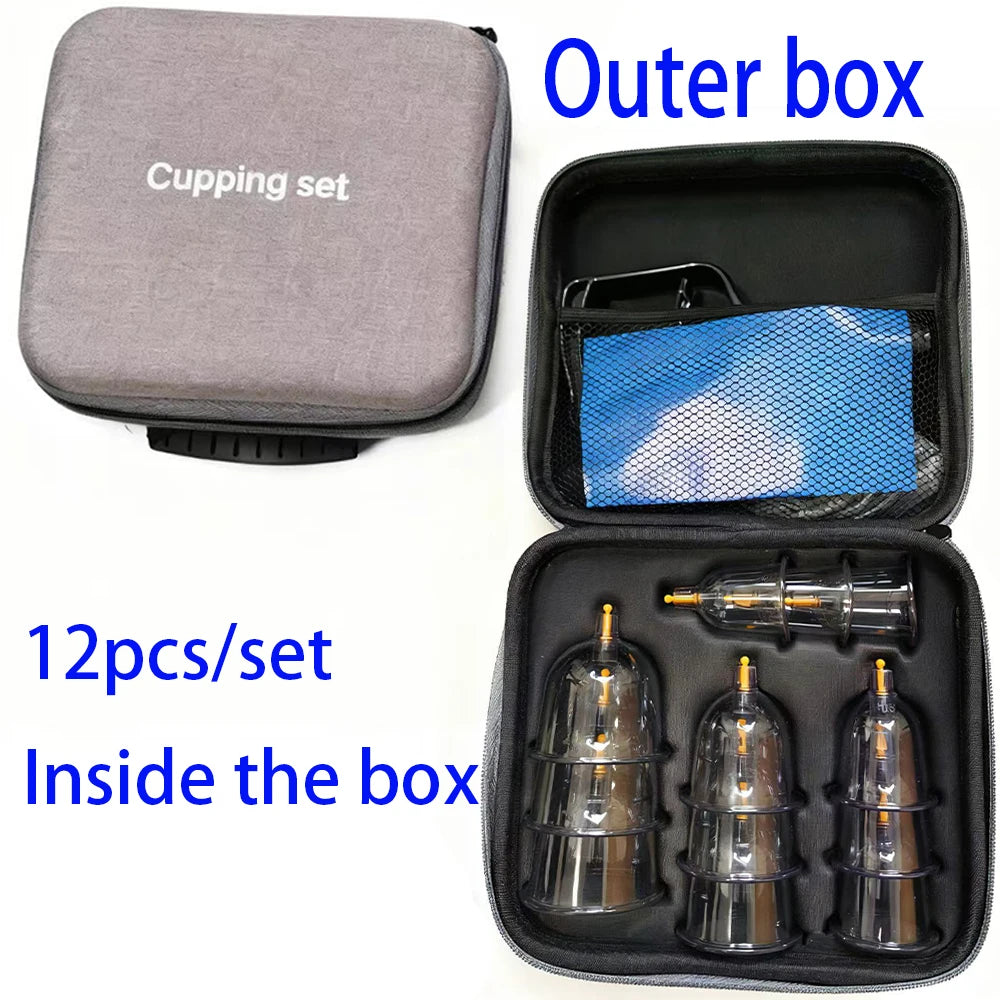 Vacuum Cup Set with Hand Pump