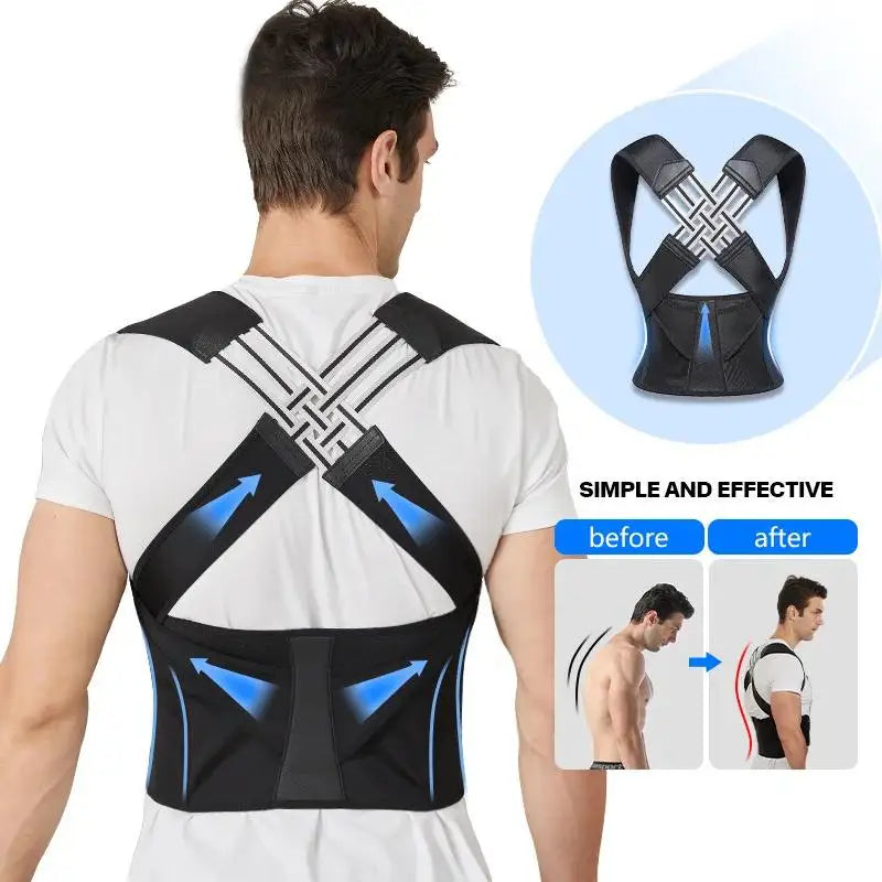Adjustable Posture Support Belt Back Waist Support