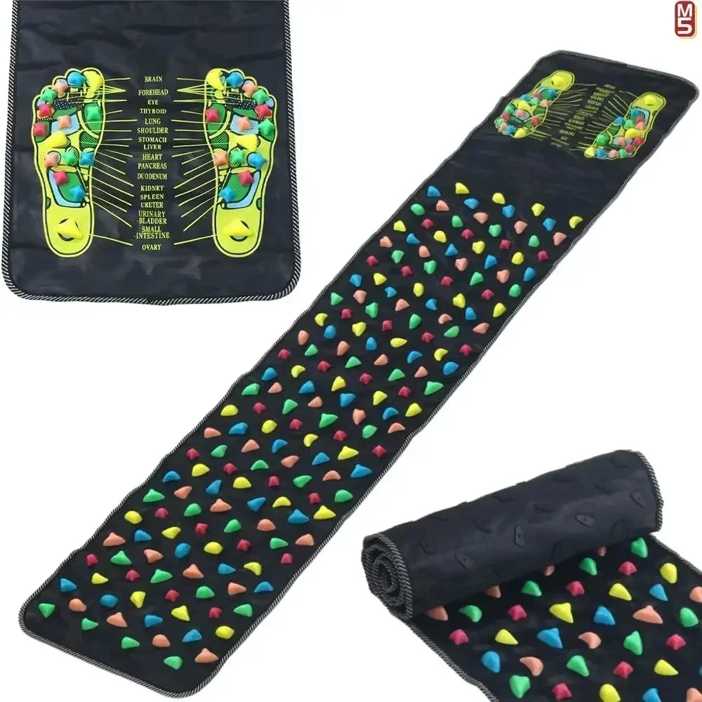 Premium Foot Massage Pad Soft Stone Texture Design Mat