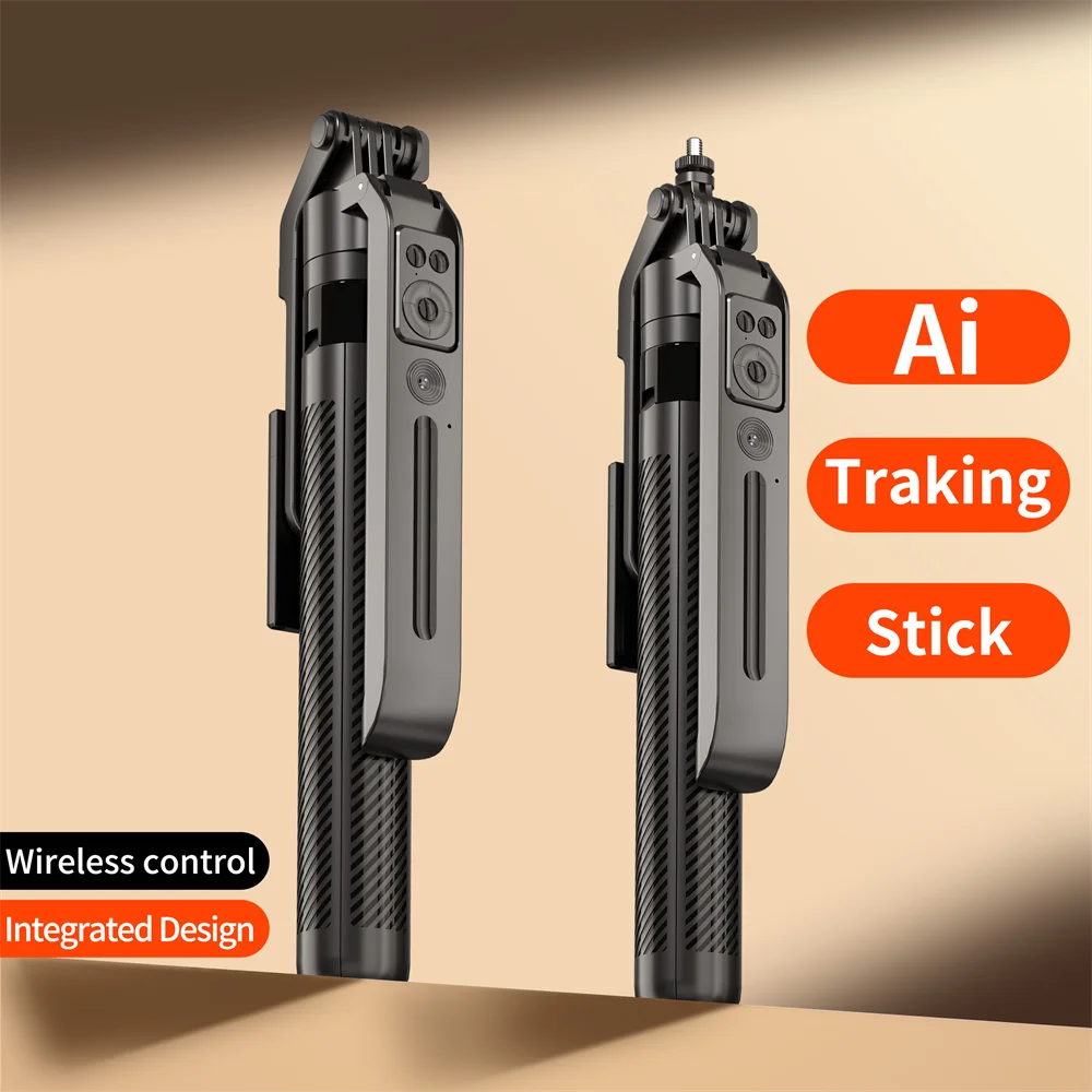 5-in-1 Smartphone Gimbal Stabiliser with AI Follow & Tripod Stand