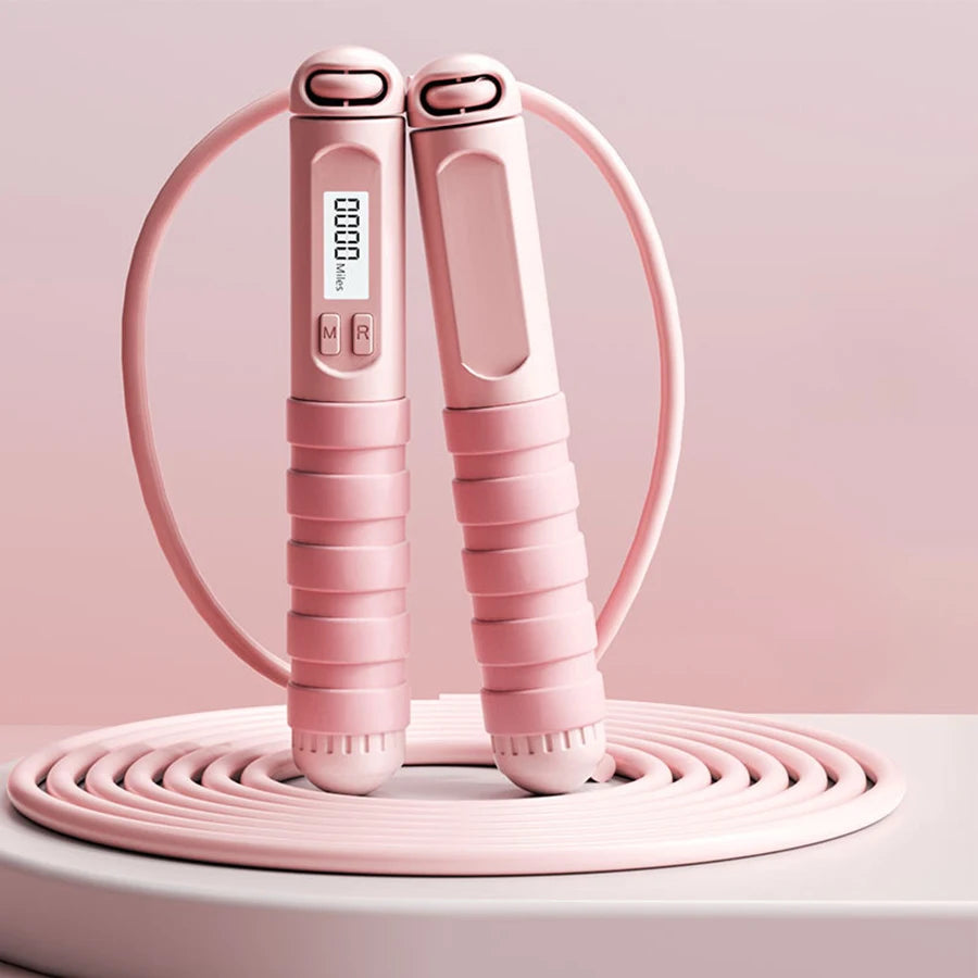 Electronic Counting Jump Rope Fitness Skipping Rope