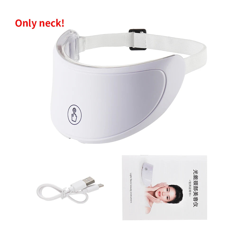 Wireless 7 Colour LED Face & Neck Beauty Mask Device