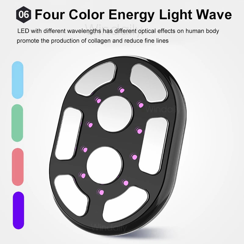 EMS & RF Body Care Device with LED Light
