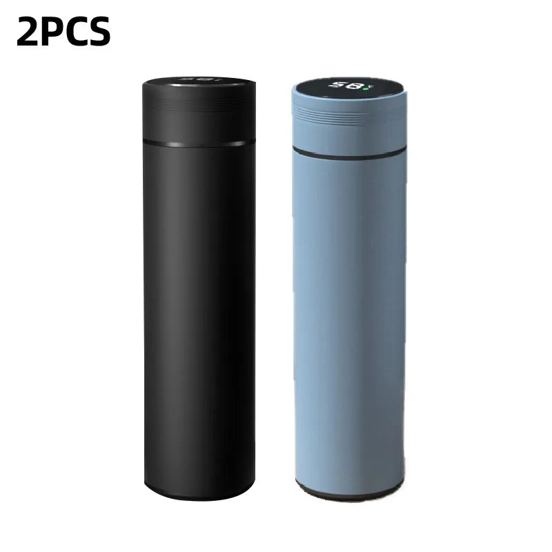 Smart Temperature Display Vacuum Flask 500ml Stainless Steel