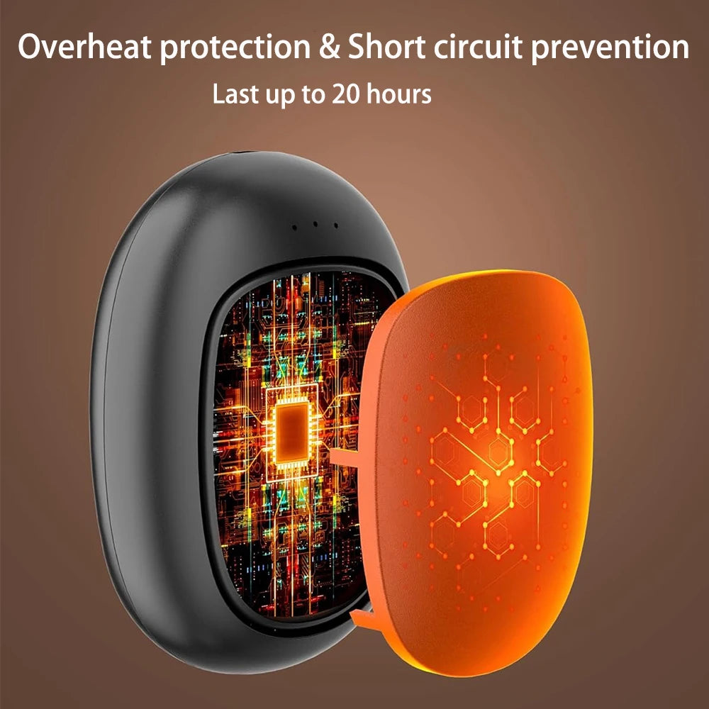 Magnetic Electric Hand Warmers 2 Pack 5000mAh USB