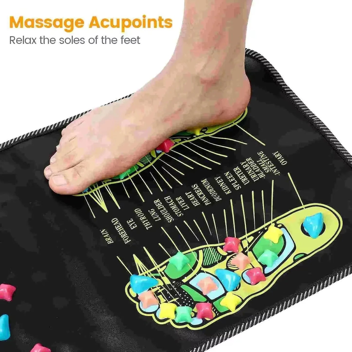 Acupressure Foot Reflexology Massage Pad for Daily Comfort