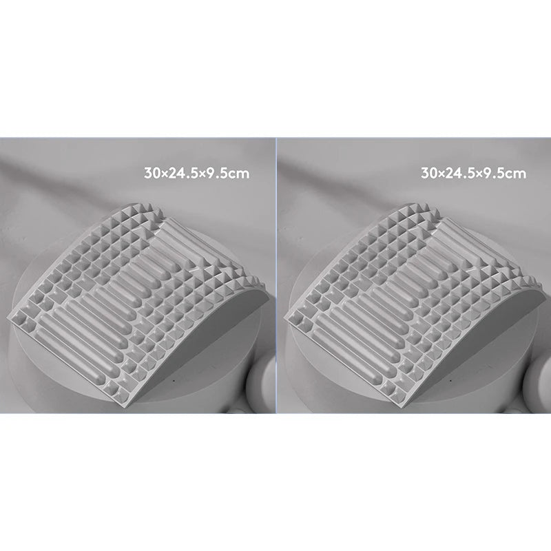 Adjustable Back Stretcher & Neck Support Pillow