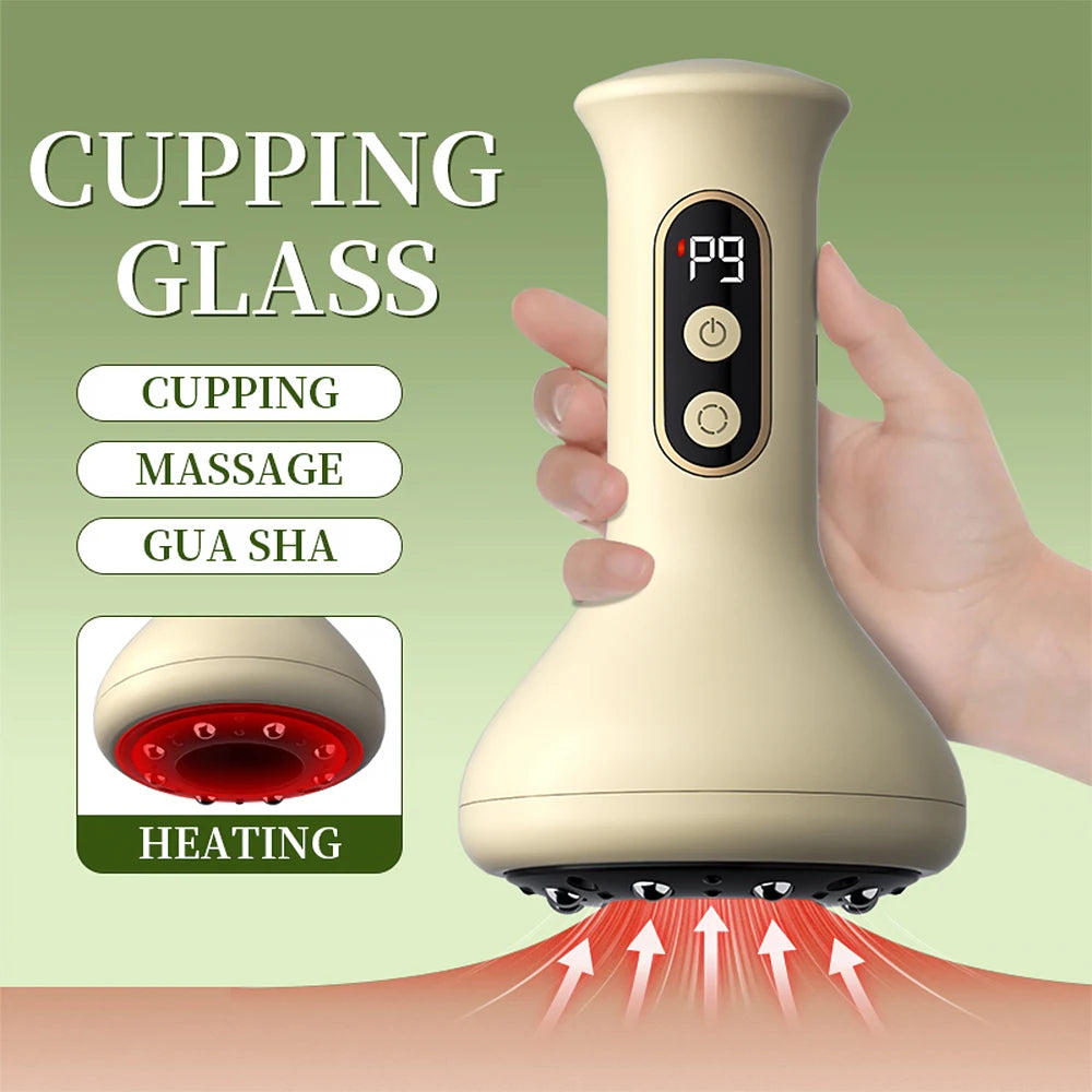 Electric Cupping Massage Device for Home Body Relaxation