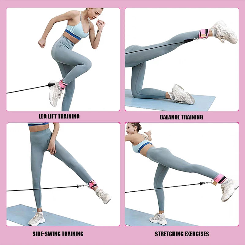 Ankle Resistance Bands Fitness Set