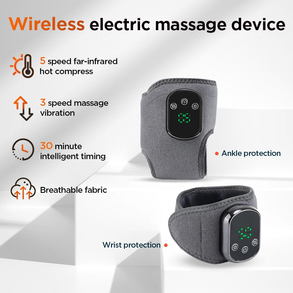 Electric Heated Wrist & Ankle Massager Rechargeable