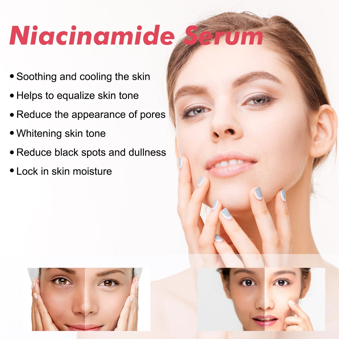 Niacinamide Facial Serum for Brightening & Dark Spot Care