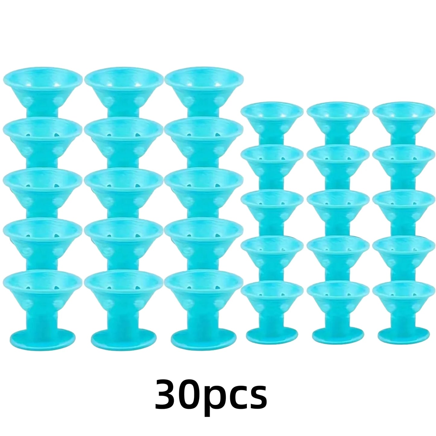 Heatless Silicone Hair Curlers Set – Easy No-Heat Styling Tools