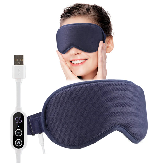 USB Heated Eye Mask – Warm Compress & Relaxing Comfort