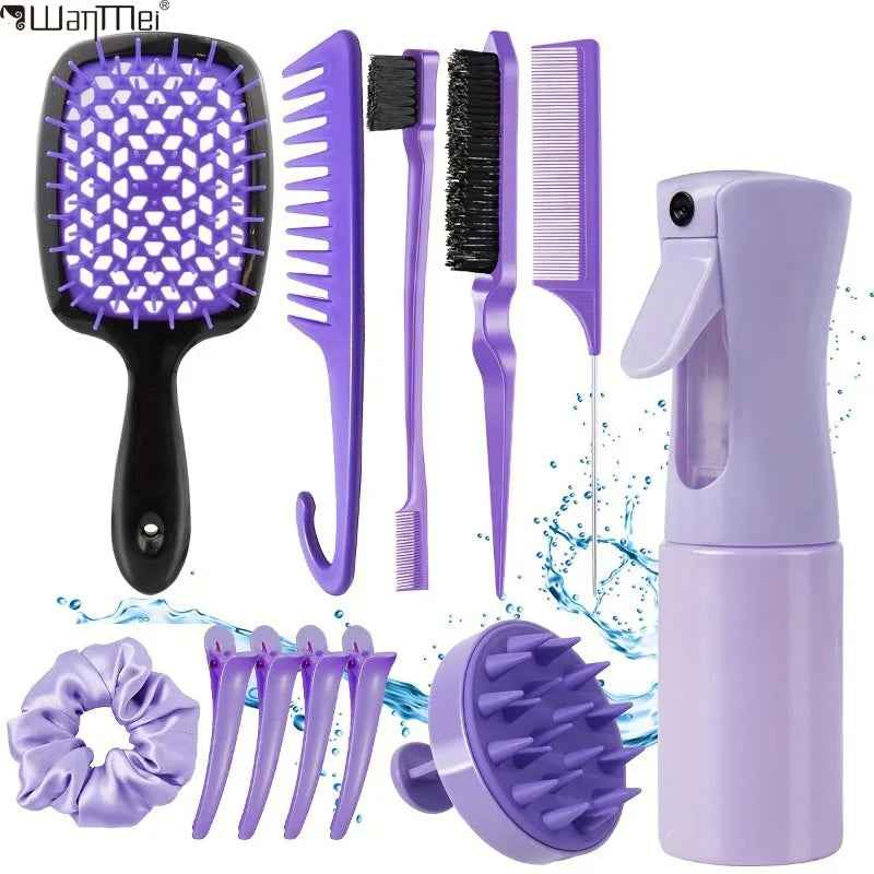 12-Piece Professional Hair Styling Comb Set