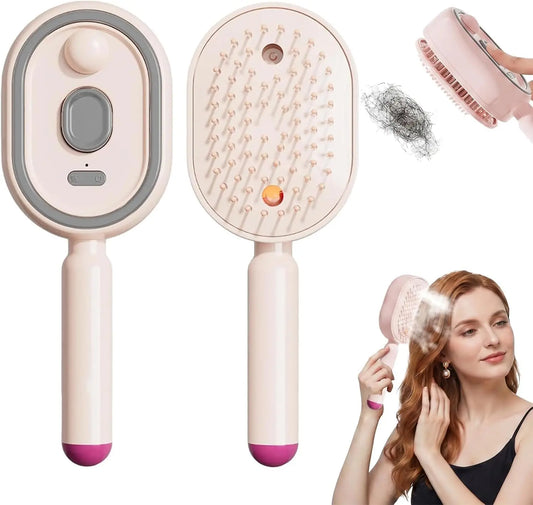 Electric Steam Hair Smoothing Brush