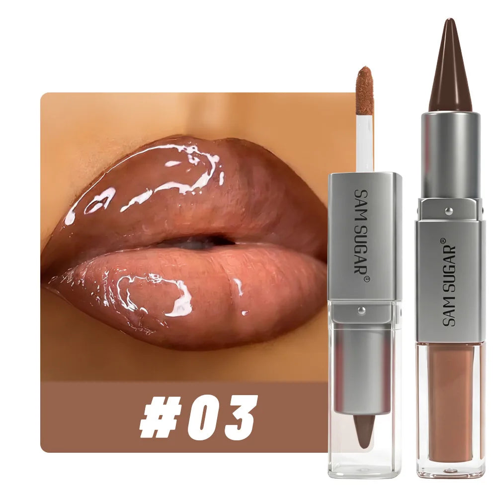 2-in-1 Lip Liner & Lip Gloss Duo