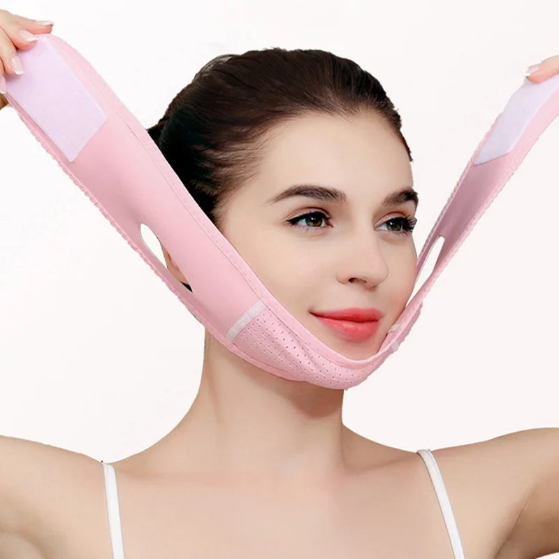 V Face Band for Cheek Lift & Jawline Shaping Support