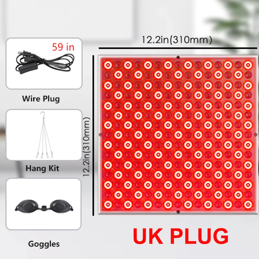 225 LED Red Light Panel for Home Beauty Use