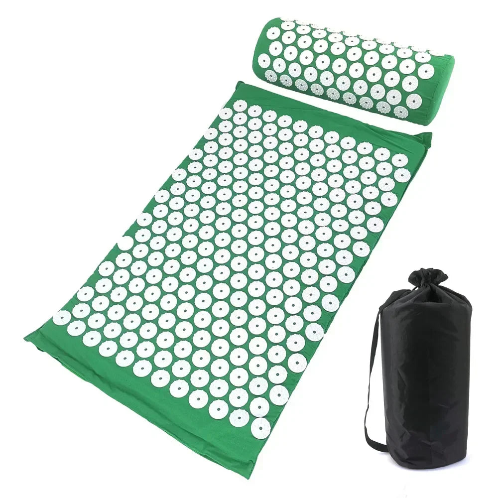 Acupressure Mat & Pillow Set for Relaxation & Recovery
