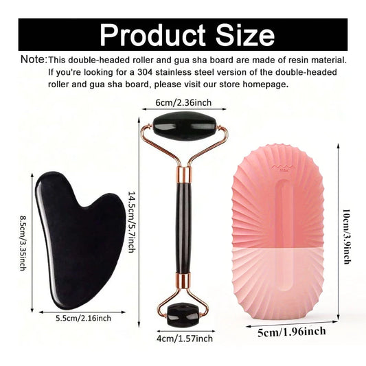 Ice Face Roller Set for Skincare & Facial Massage